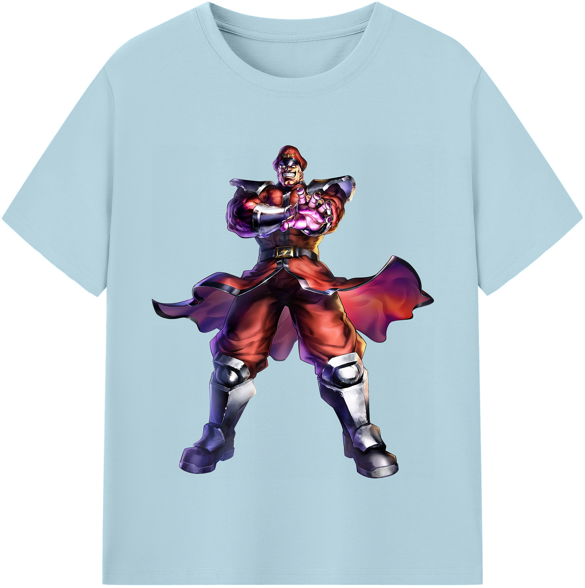 （画像用） 北斗の拳 Fist of the North Star 綿100％半袖Tシャツ（フロントプリント）